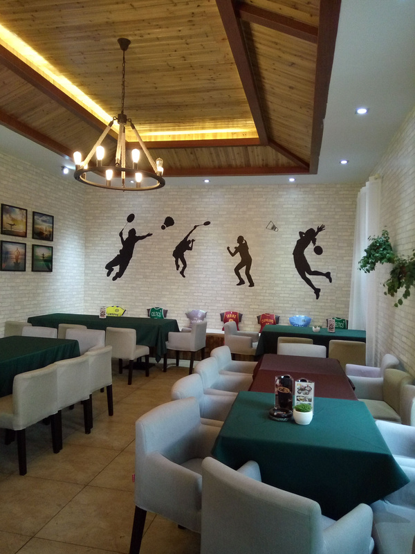 网球主题餐厅图片