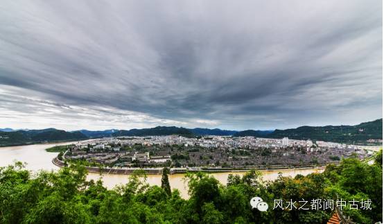 阆中断龙脉遗址图片