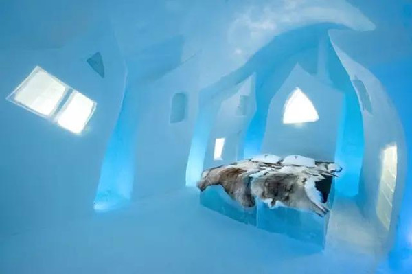 南极冰屋图片
