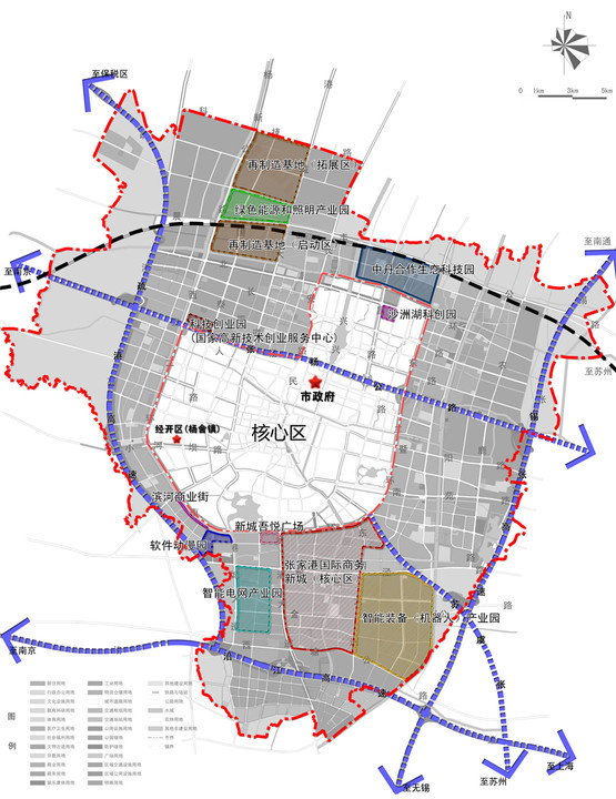 河间市区规划图图片