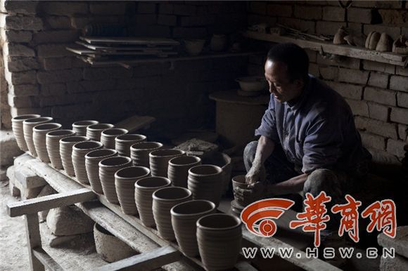 传承千年的澄城尧头陶瓷烧制技艺 只是看看便醉了(组图)