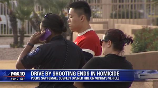 美国女子追尾19岁中国女留学生,再下车连开数枪致其死亡