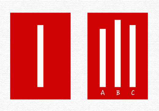 好,nice!这是"阿希实验"中一道测试题.