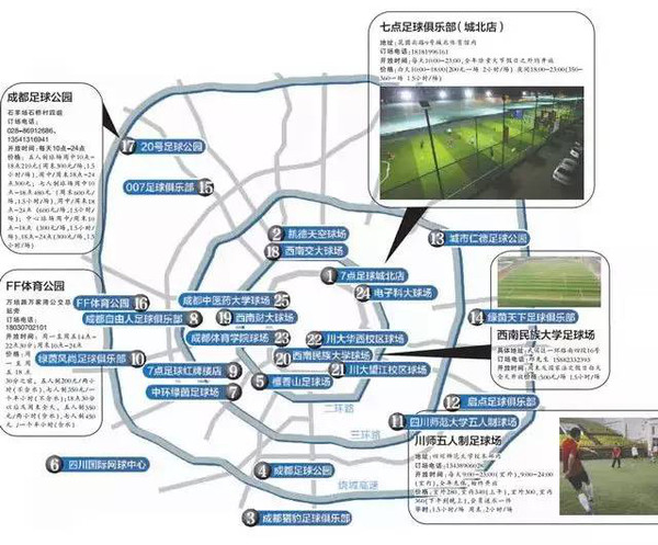 成都公共足球場盤點?供漢子揮汗供妹子臭美-資料網公眾號