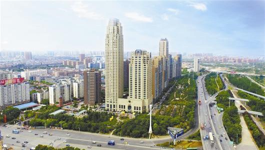 湖北日报讯 图为:东湖国家自主创新示范区公共服务中心全景