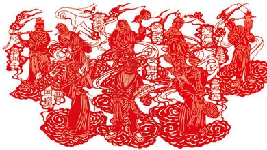 广灵县过年时有留接年饭,喝糖水,点旺火,供家神等许多独特的风俗习惯