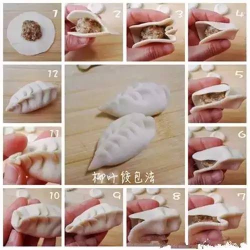 花式包饺子 方法图片