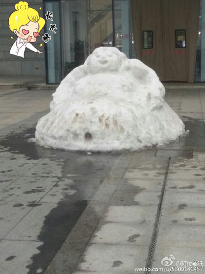 天气回暖,直接吓尿。