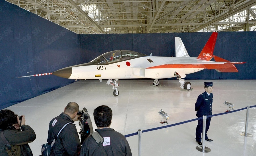 2014年7月,日本媒体罕见公开了日本自行的研制第五代战斗机atd-x"心神