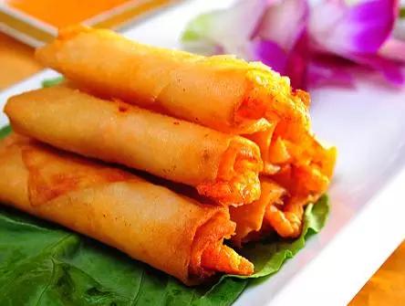 虾仁春卷,不需要解冻