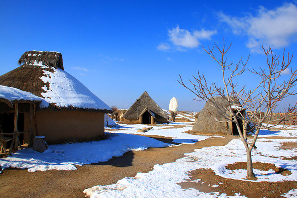 一下雪,寧夏便成了西夏