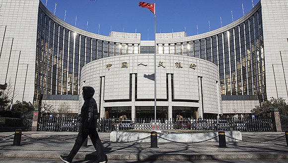 中国人民银行外景。 图片来源:视觉中国