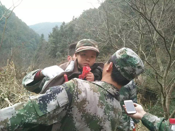 失踪儿童被找到。