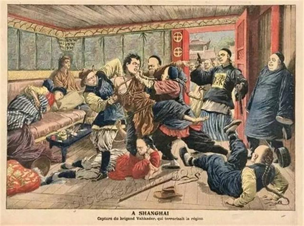 1890年的沈阳西太后1899年至1901年,义和团成员被斩首