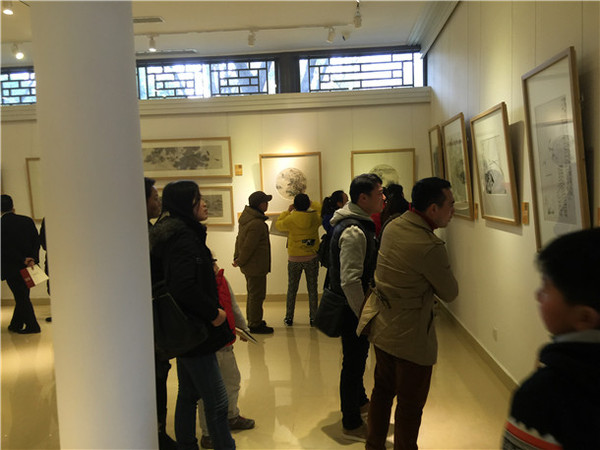 北京南北书画院首届学术年展 展览现场(四)