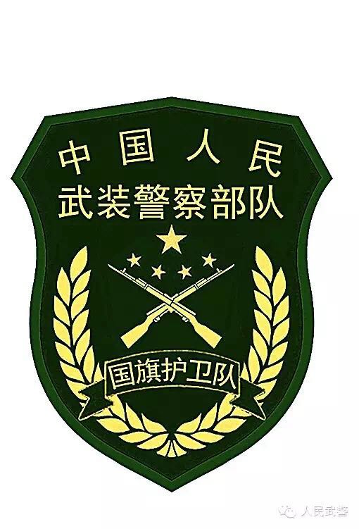 武警部队更换新式标志服饰新式臂章有五点不同