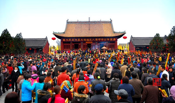 微旅游二月二来淮阳看看中国最大的庙会