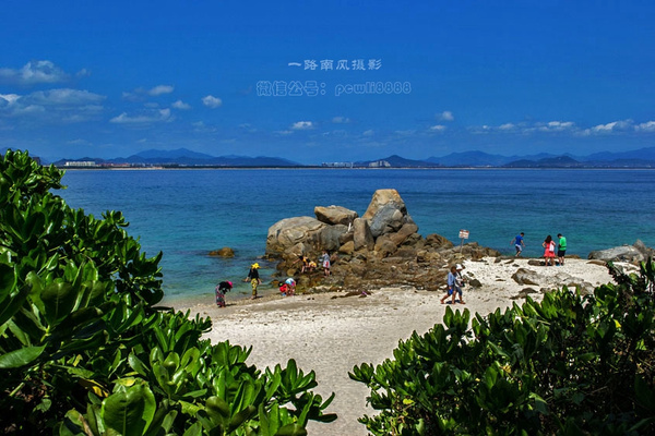 走进海南最美的离岛蜈支洲