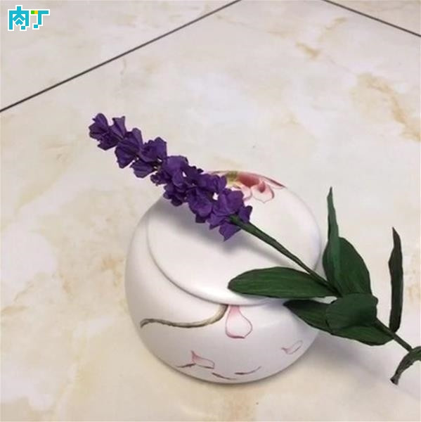 薰衣草怎么折图片