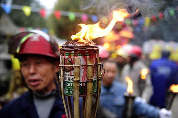 衡阳界牌火灯节薪火相传600年