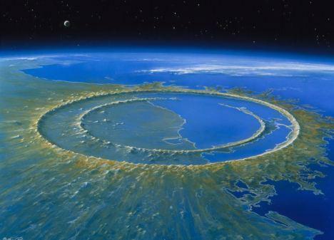 尤卡坦半岛陨石坑图片