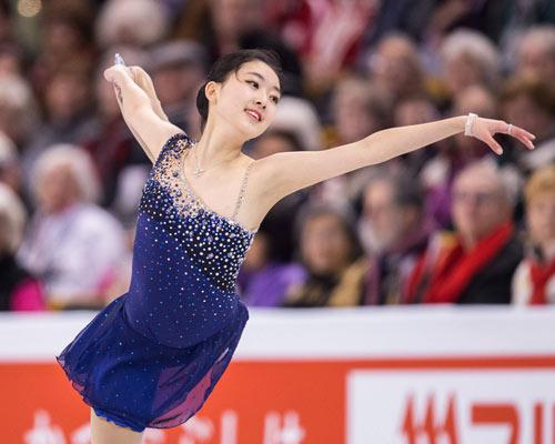 世錦賽冰舞破紀錄九年首衛冕 中國兩將女單晉級(圖)李子君晉級北京