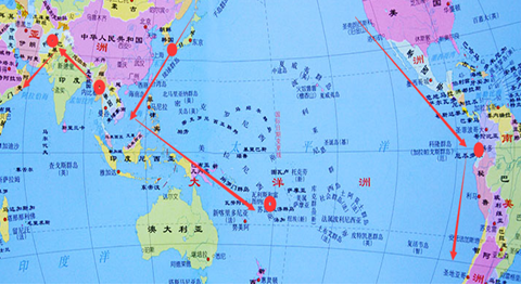 太平洋和印度洋分界线图片