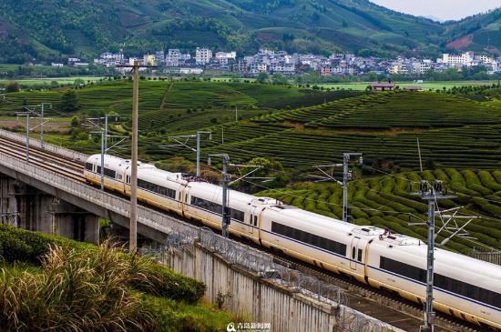 實拍最美高鐵線路 青島至廈門列車畫中行(組圖),濟南到青島動車高鐵,