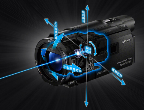 可拍可投影的索尼4k攝像機axp55