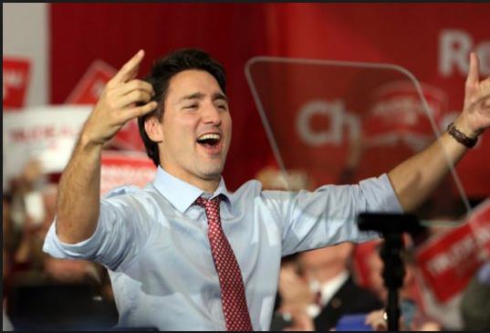 加拿大总理Justin Trudeau 来源：《卫报》