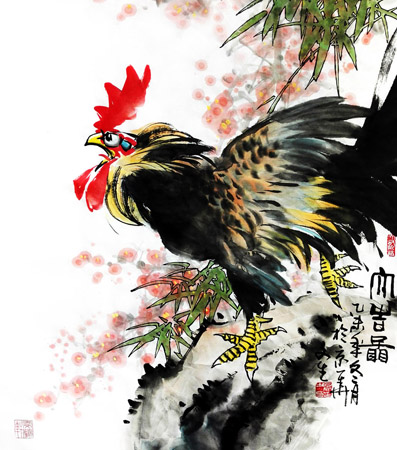 石文生—当代书画巨匠献礼建党95周年(组图)