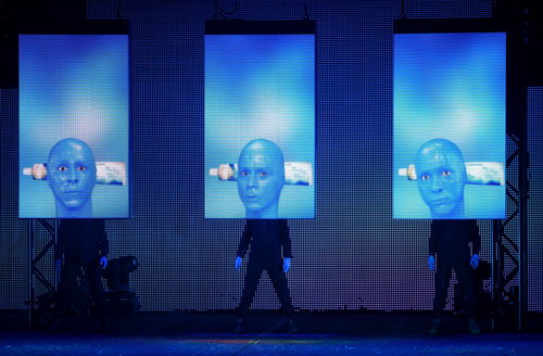 《蓝人秀》引爆科技新时尚 一场科技怪咖的聚会