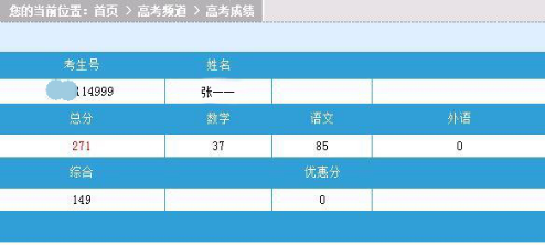 零分成绩单图片图片