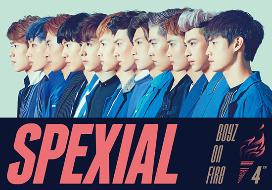 SpeXial全新专辑《Boyz On Fire》8/12正式发行