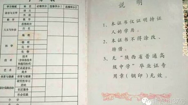 52名高中生拿到无效毕业证 官方否认学校发假证