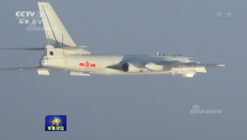 韩称中国轰炸机飞入中韩防空识别区重合空域 韩派战机拦截