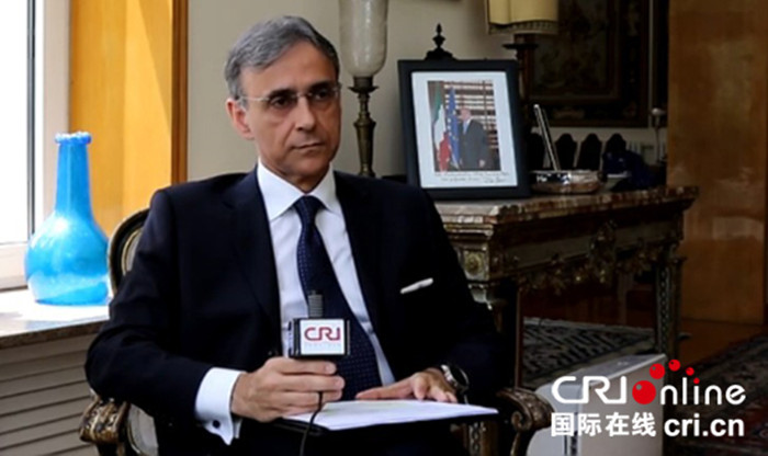 意大利驻华大使谢国谊接受国际在线专访