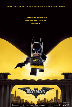 《乐高蝙蝠侠》正式海报