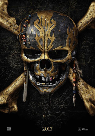 《加勒比海盗5》正式海报
