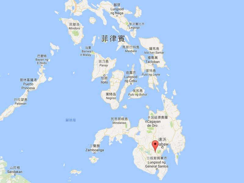 菲律宾世界地图位置图片