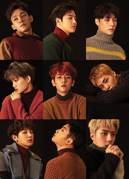 exo 2016 冬季特别专辑《for life》预告图
