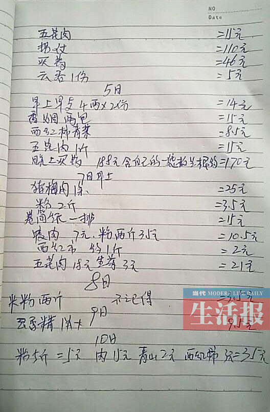 送气工做好事4个月花4000元开支太大进退两难