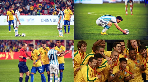 14年巴西VS阿根廷精彩瞬间