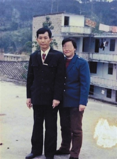 从1978年到2013年,傅明生在法院工作了35年。受访者供图