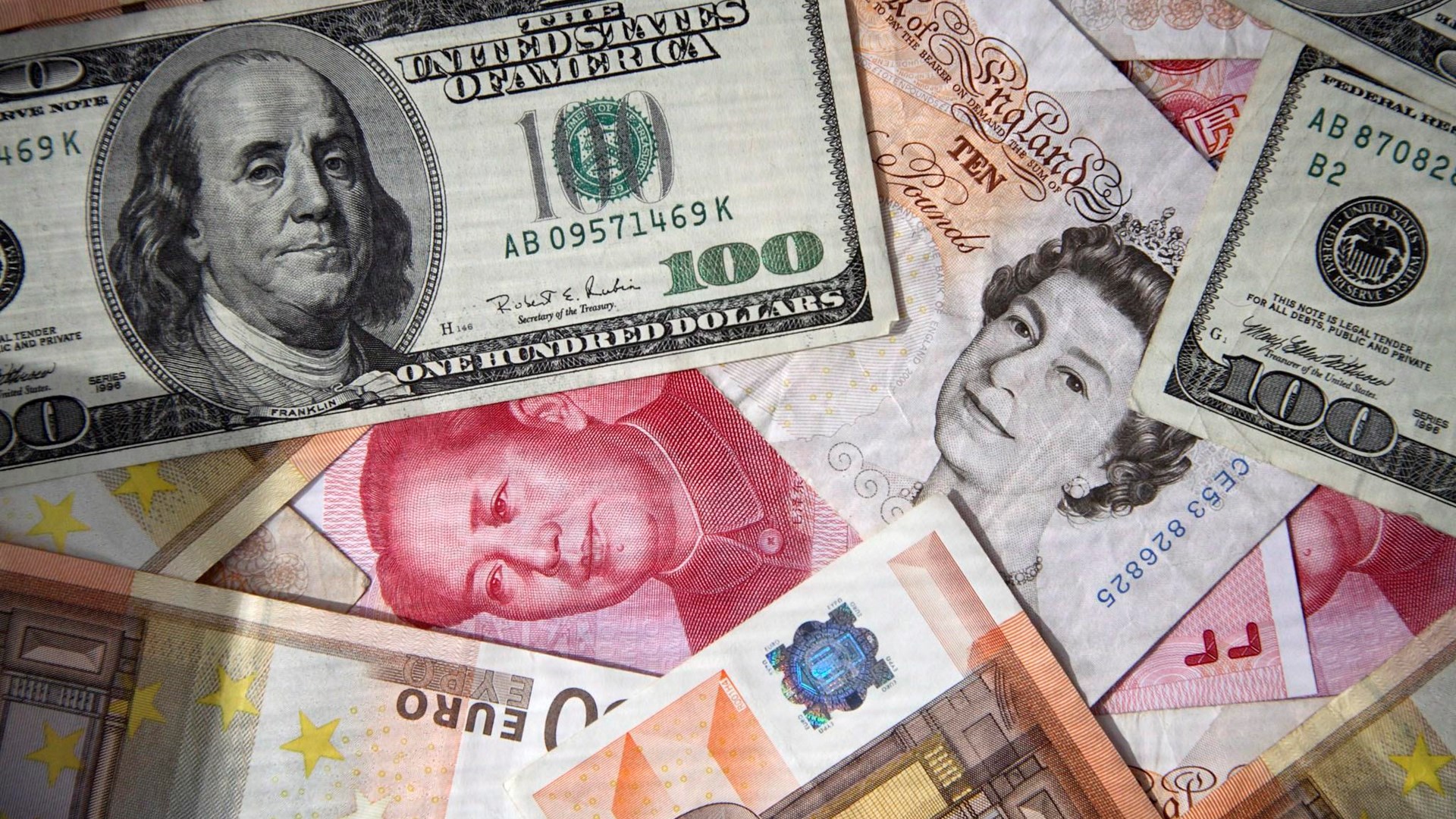 imf公布全球外储 首次单列人民币