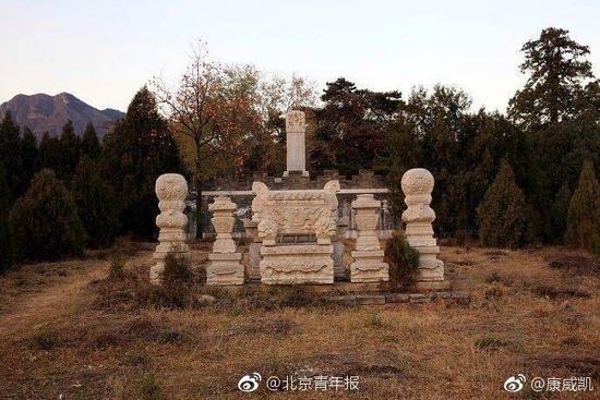 北京十三陵思陵石五供被盗 4名负责人被免职