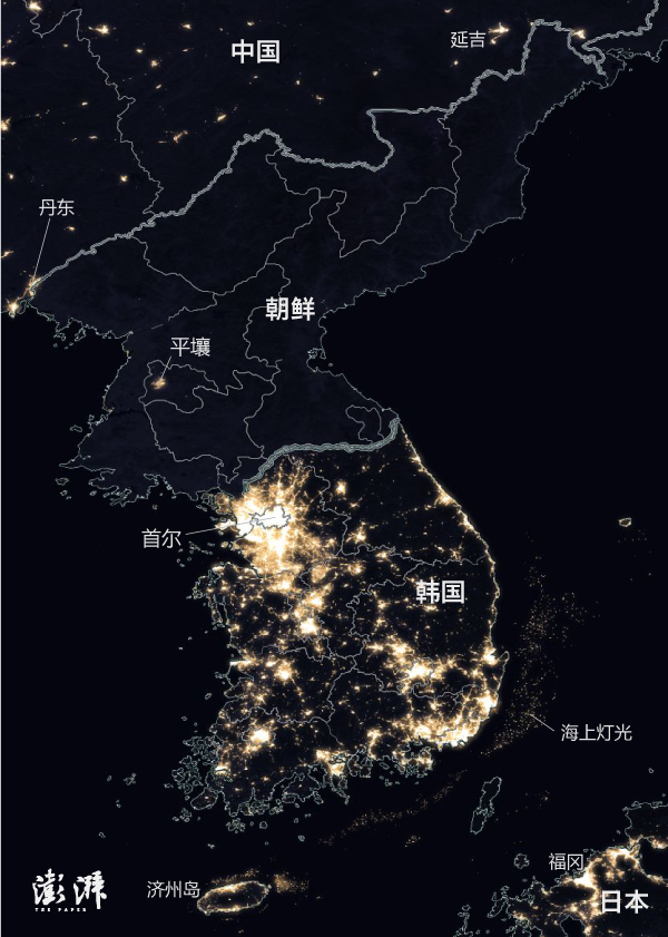 ͼƬԴNASA Earth at Night global map, 2016