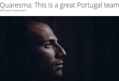 夸雷斯马认为这支葡萄牙凝聚力很强