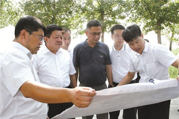 聊城市副市长任晓旺会见东方集团一行