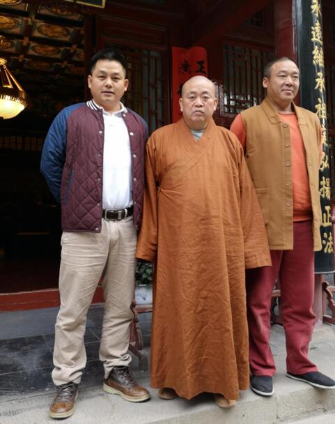 格斗世界姜俊华拜访少林寺释永信方丈亲切接见